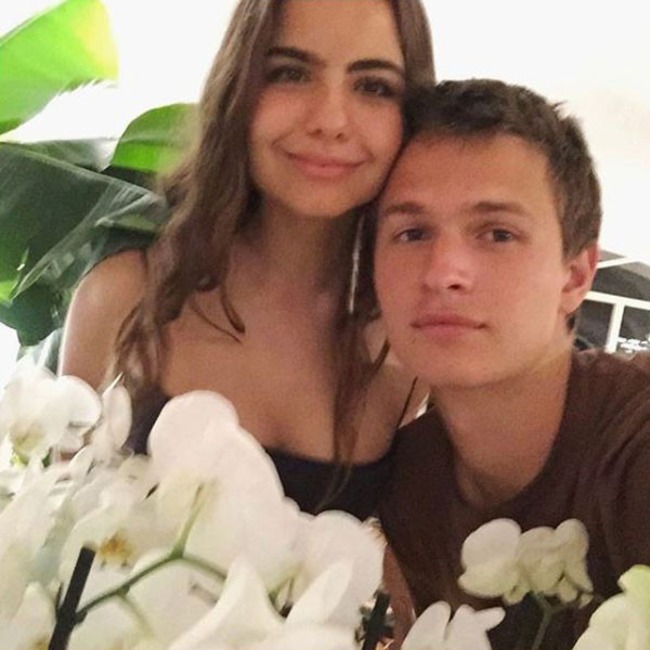 Ansel Elgort, Violetta Komyshan